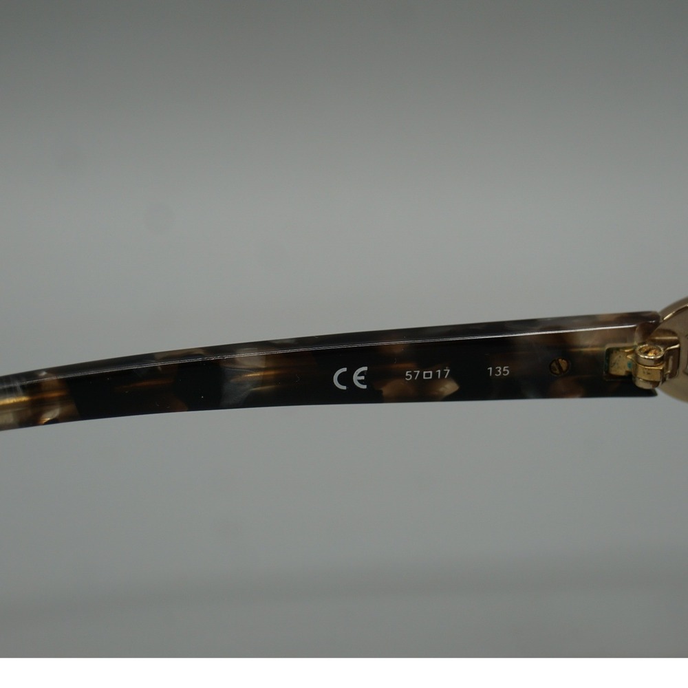 Diane von Furstenberg Isabella Sunglasses Brown Tortoise Cat Eye DV593S 207 - Picture 9 of 11